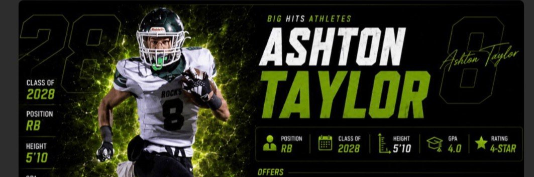 Ashton Taylor's banner