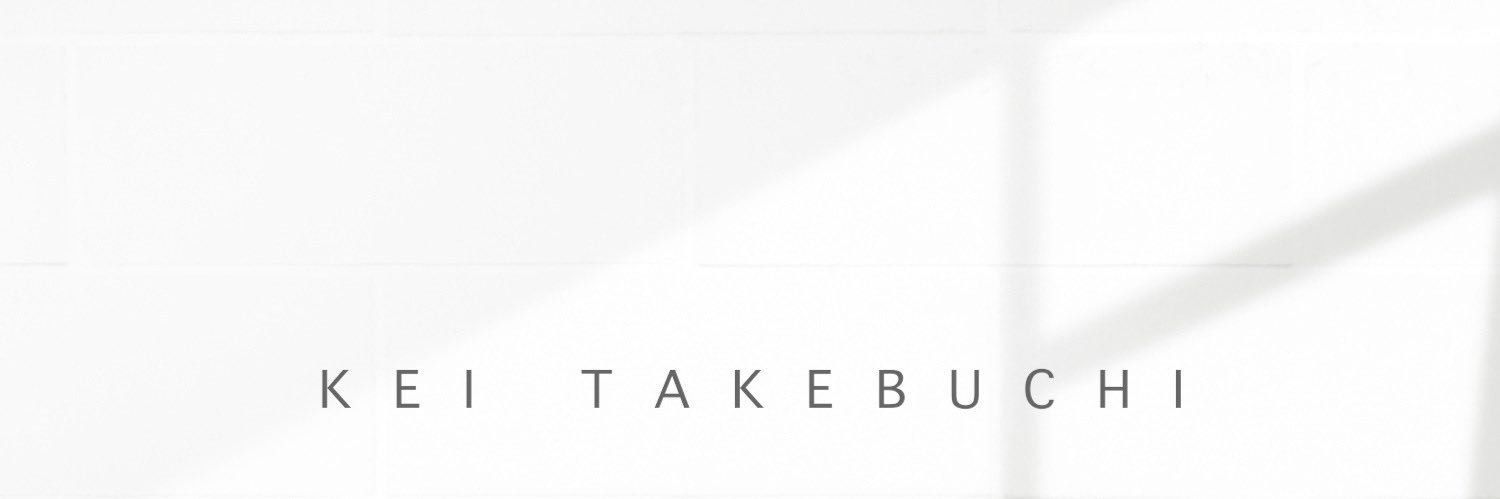 竹渕慶 | Kei Takebuchi's banner