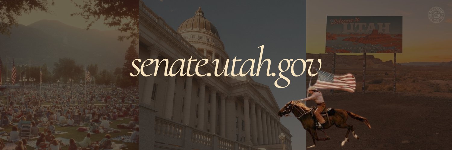 Utah Senate's banner