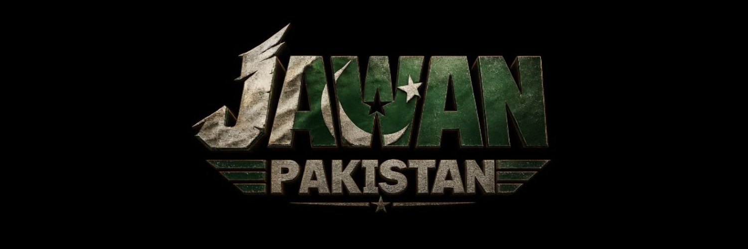 Jawan Pakistan's banner
