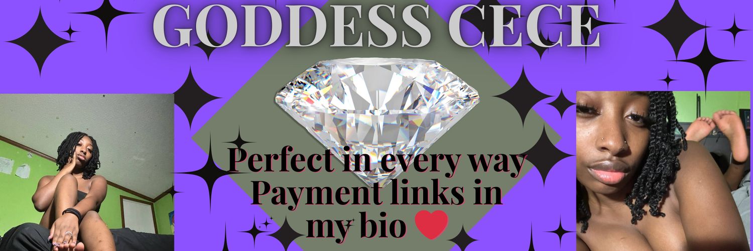 Goddess Cece 💜findom💜's banner