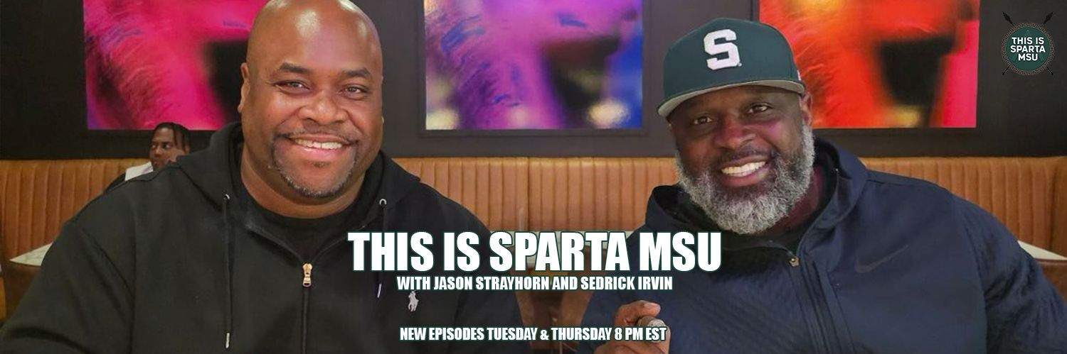 This is Sparta MSU Podcast's banner