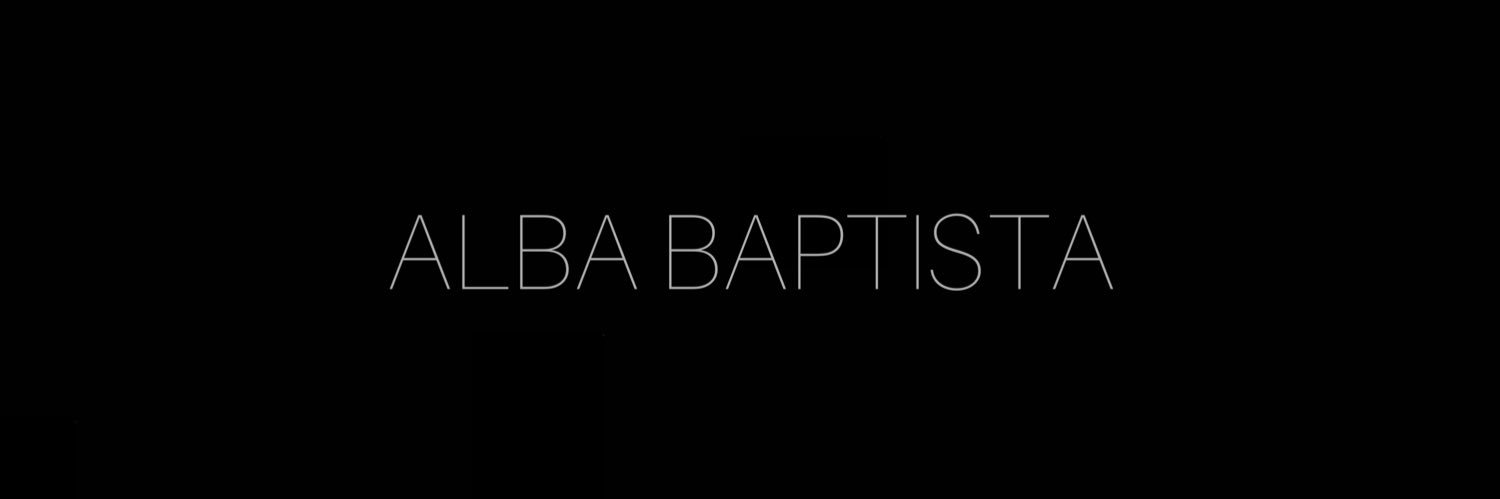 alba baptista thinker 💭's banner