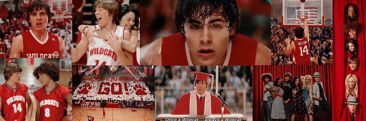 vic met hsm cast's banner