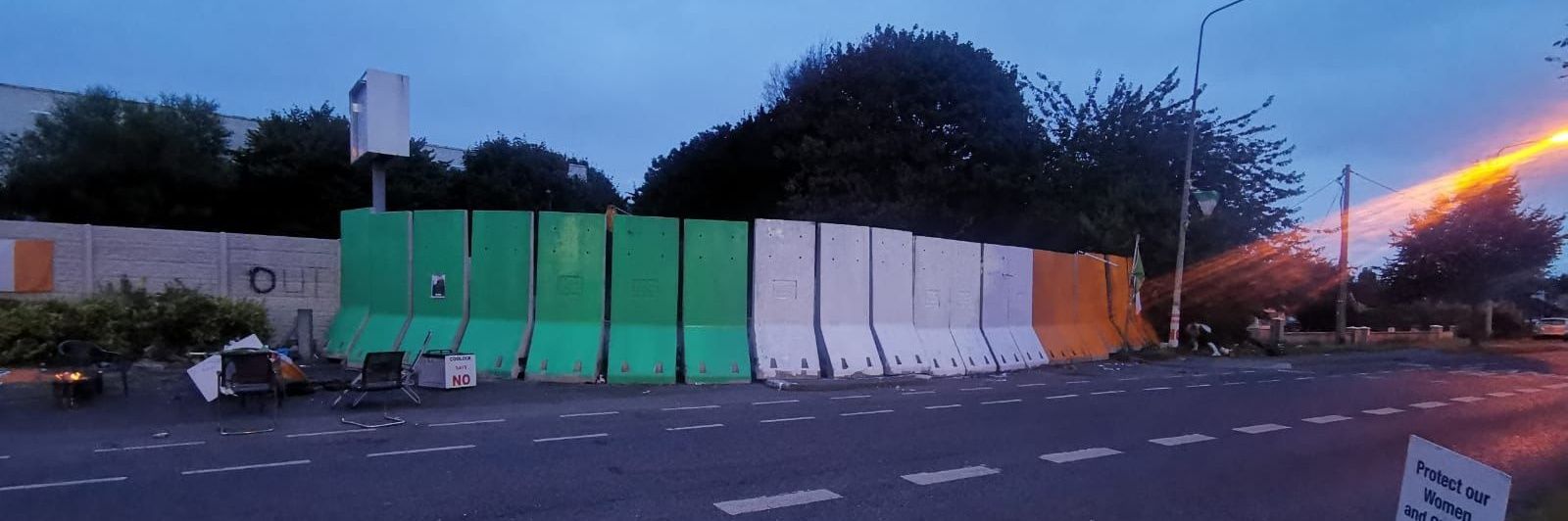 Irish Freedom's banner