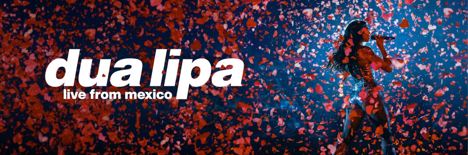 Dua Lipa México's banner