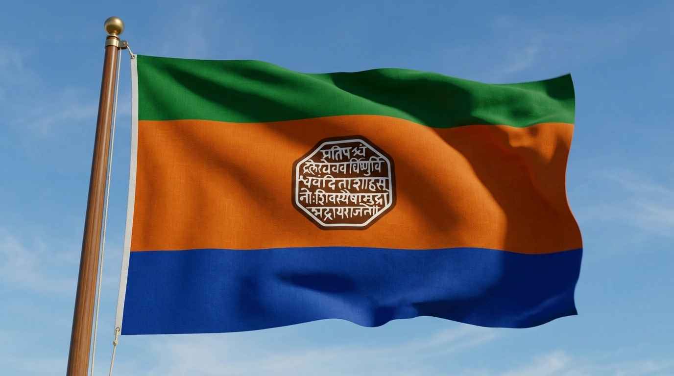 स्वराज्य । Self Rule's banner