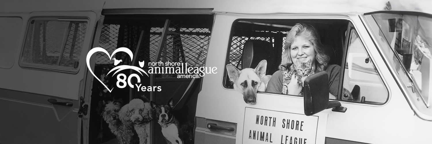 North Shore Animal League America's banner