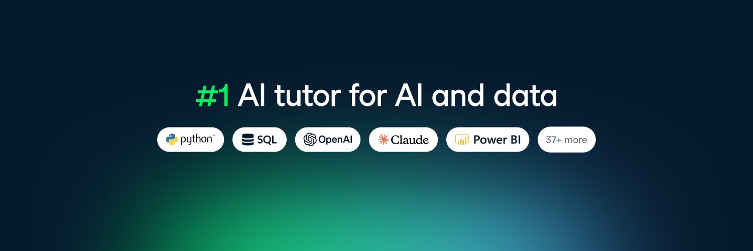 DataCamp's banner