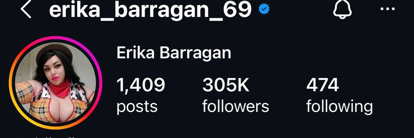 ERIKA BARRAGAN's banner