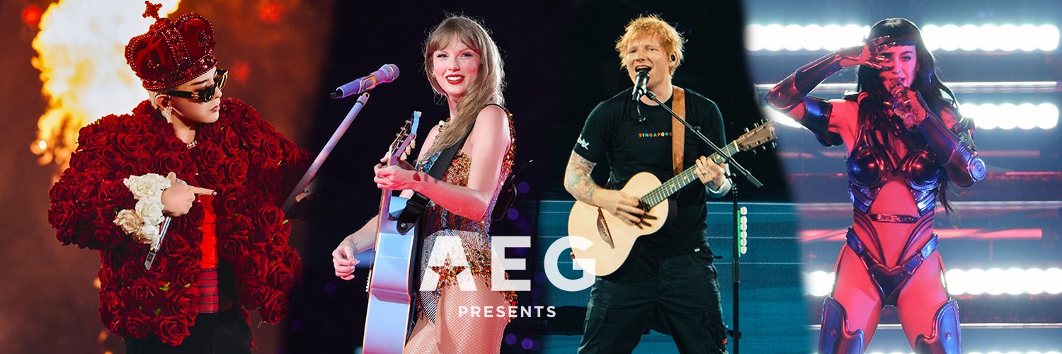 AEG Presents Asia's banner