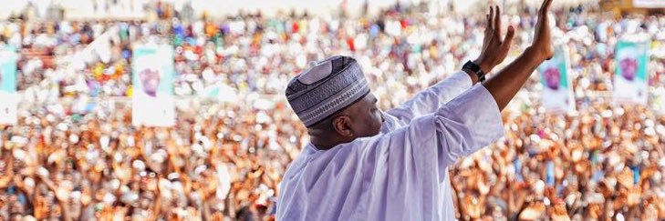 Dr. Abubakar Bukola Saraki's banner