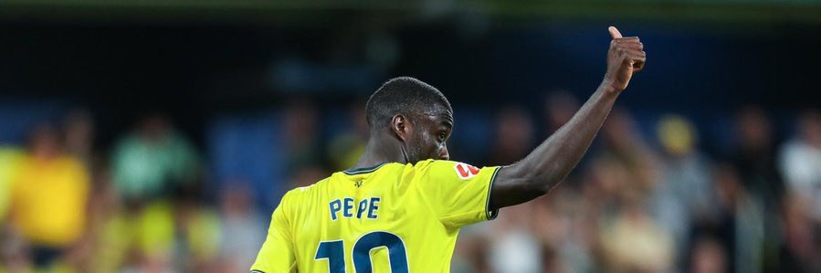Nicolas Pepe's banner