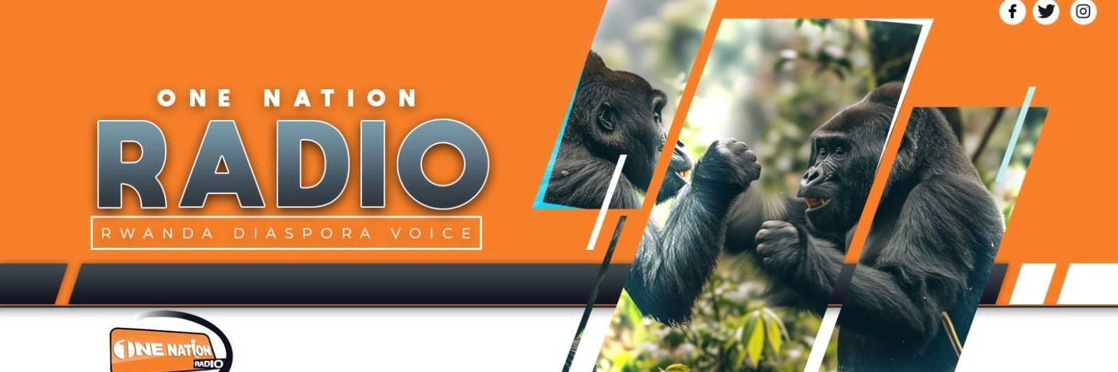 ONE NATION RADIO|| RWANDA DIASPORA VOICE's banner