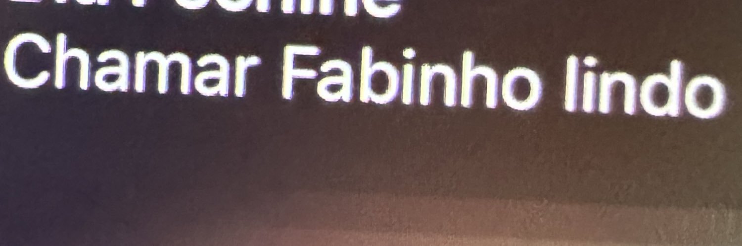 Fabinho lindo's banner