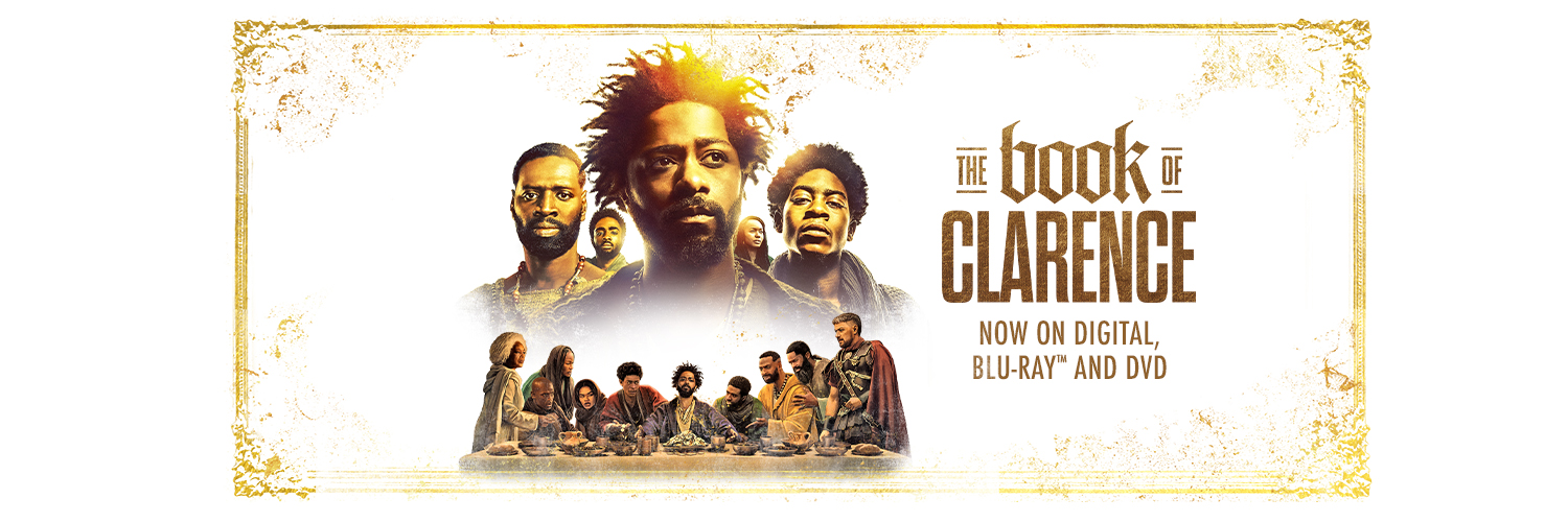 The Book of Clarence's banner