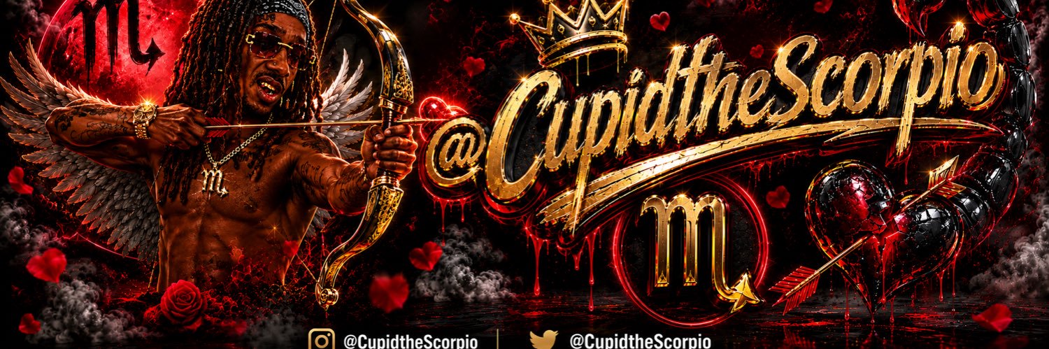 Cupid ♏️🖤😈's banner