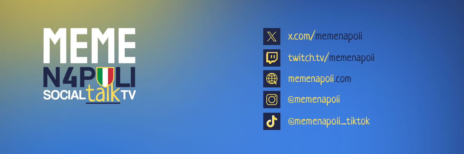MEME NAPOLI | Social Talk TV's banner