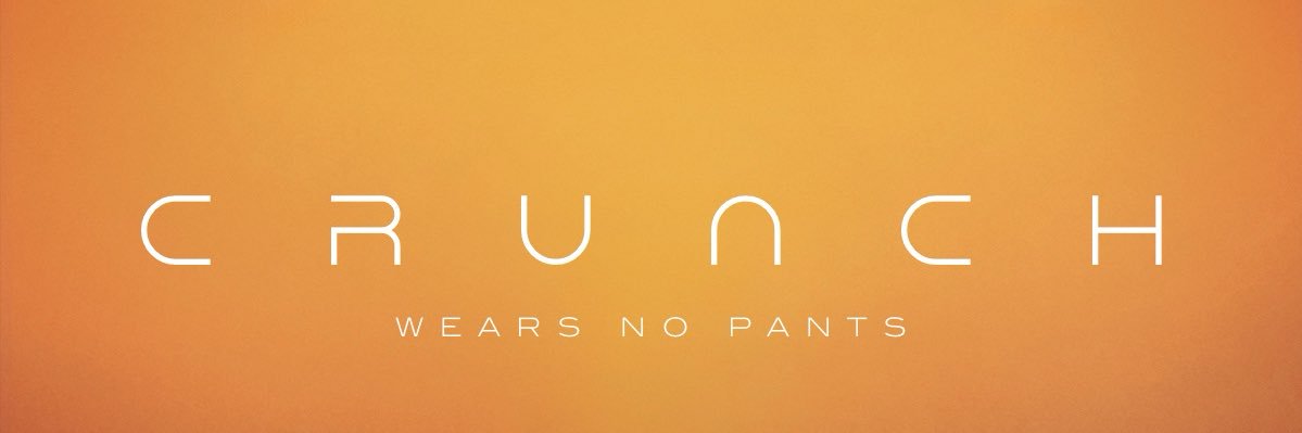 Crunch Wears No Pants - A Wolves Pod's banner