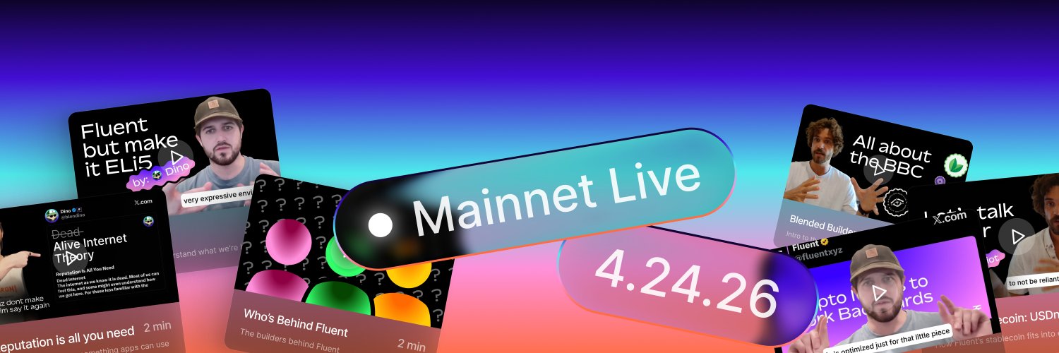 Fluent's banner