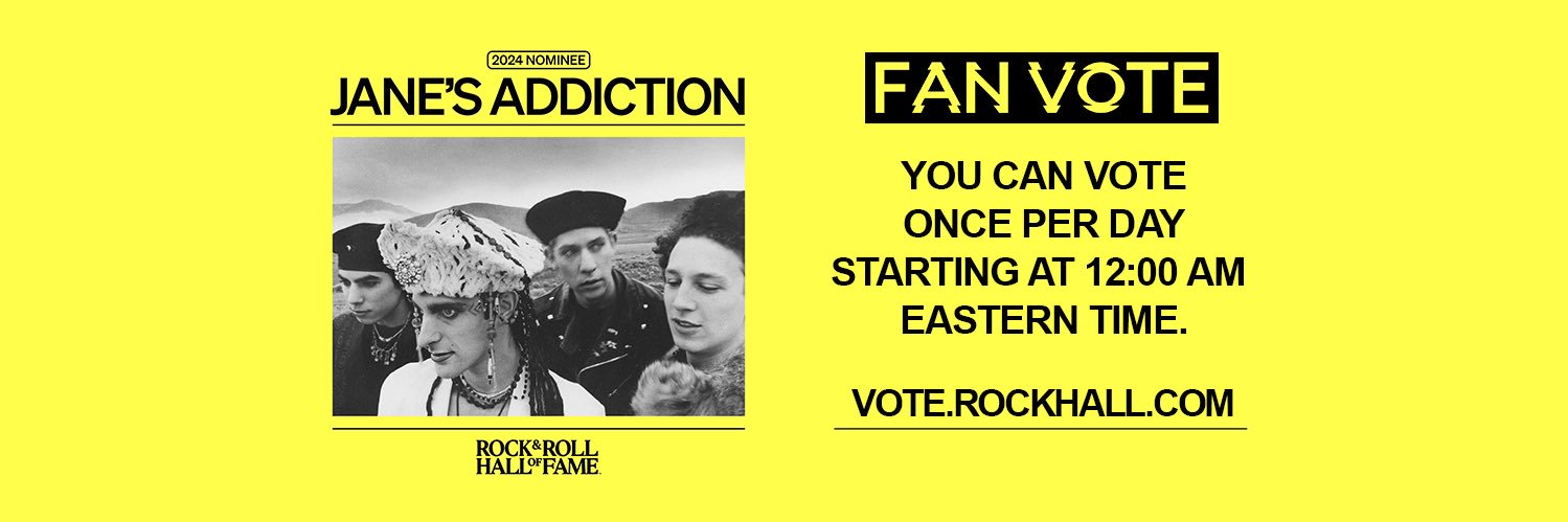 Jane's Addiction's banner