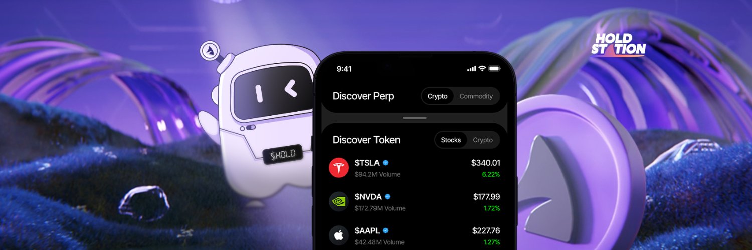 Holdstation - The DeFAI Smart Wallet's banner