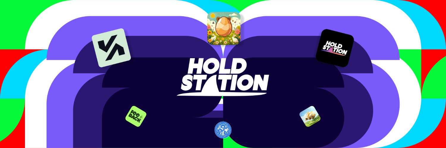 Holdstation's banner