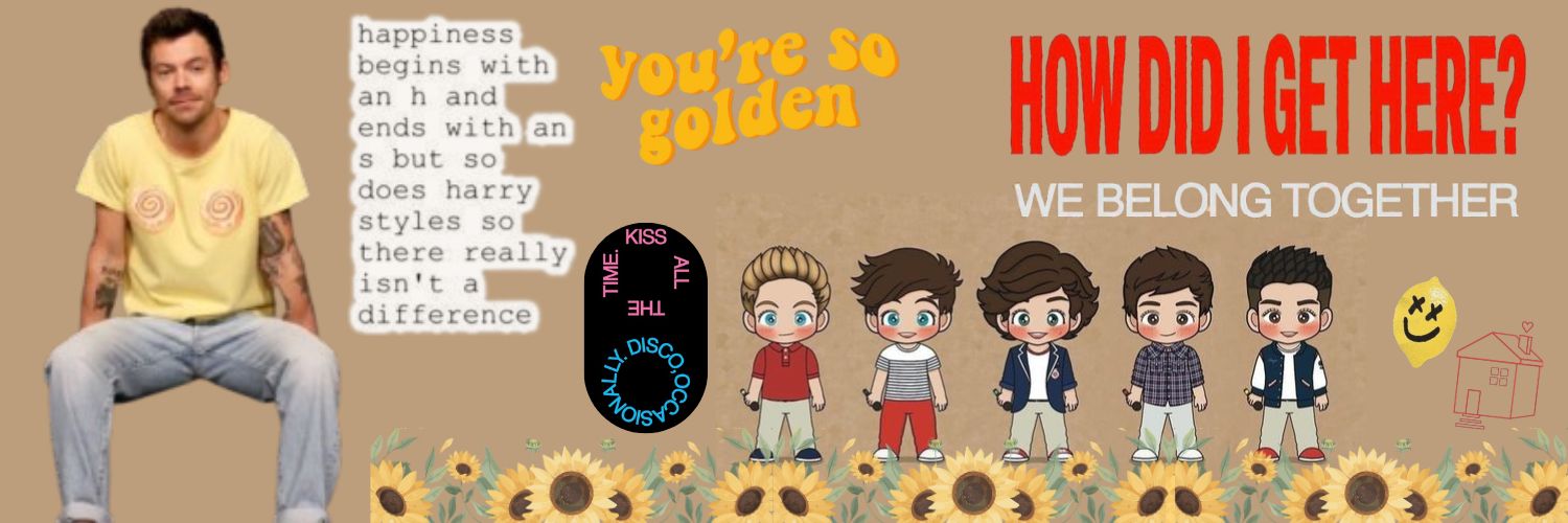 SunFLouwerry🌻HARRYTIME&heard NOCONTROL live2x ×͜×'s banner