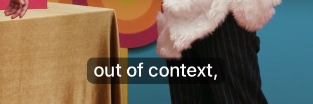 dropout out of context's banner