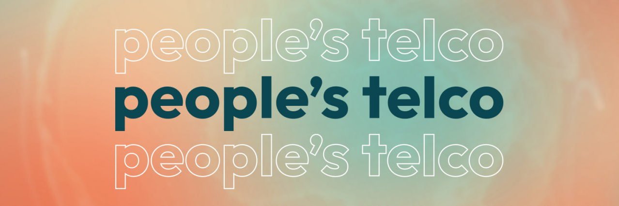 People's Telco's banner