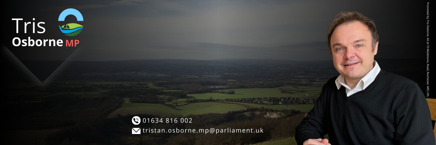 Tris Osborne MP's banner