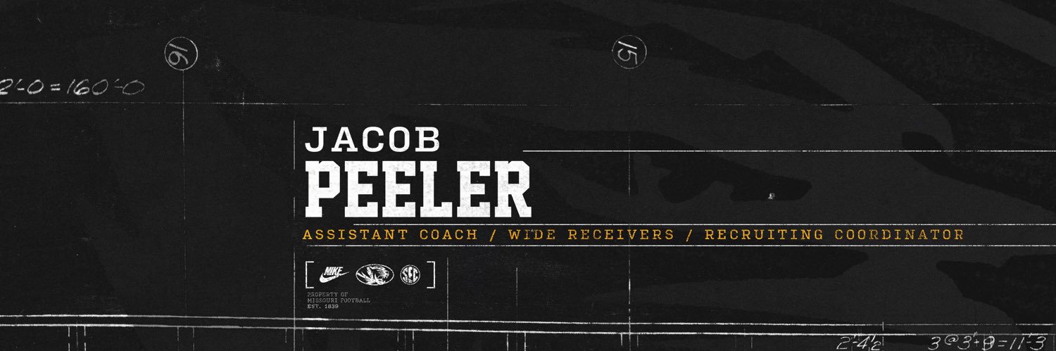 Coach Jacob Peeler's banner