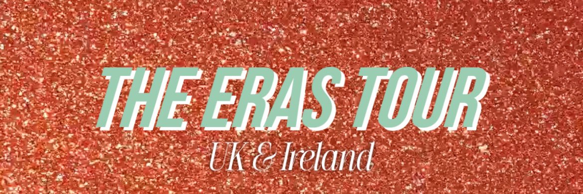 The Eras Tour UK & Ireland's banner