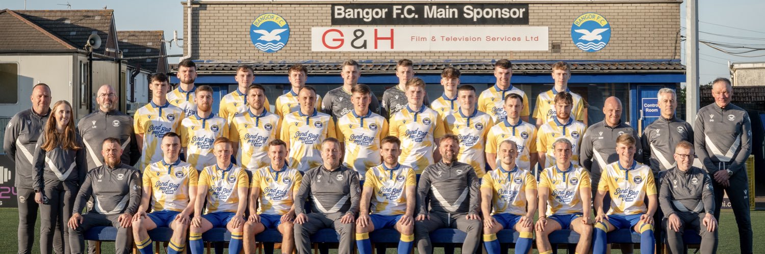 Bangor FC's banner