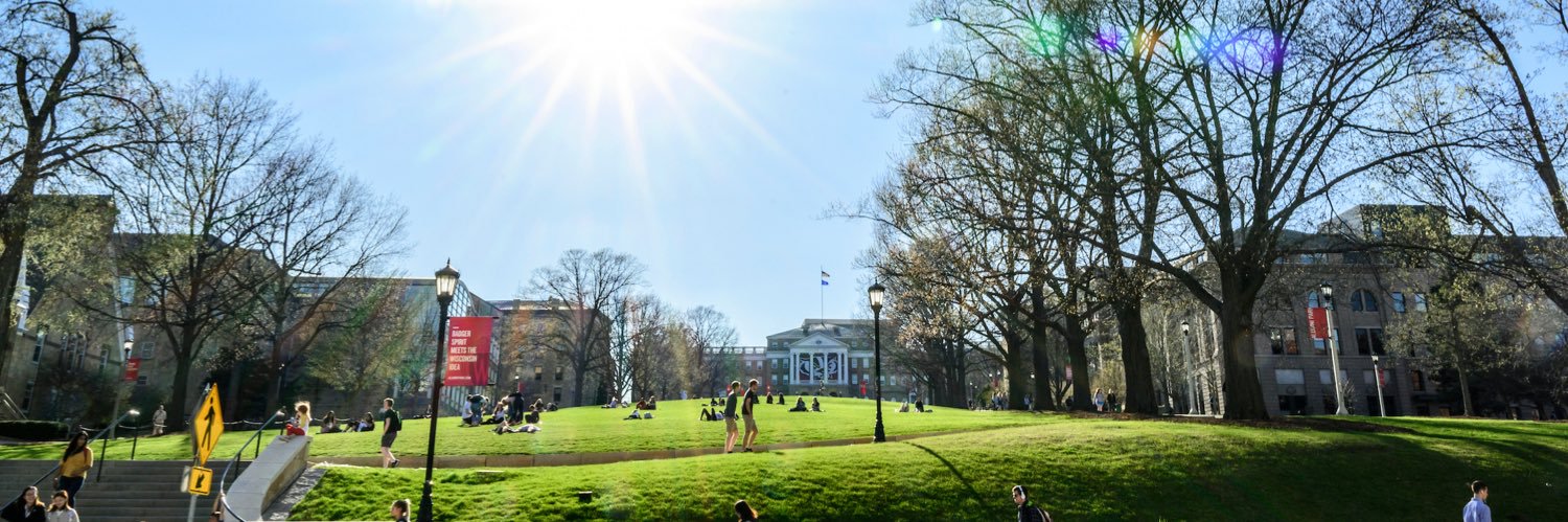 UW–Madison's banner