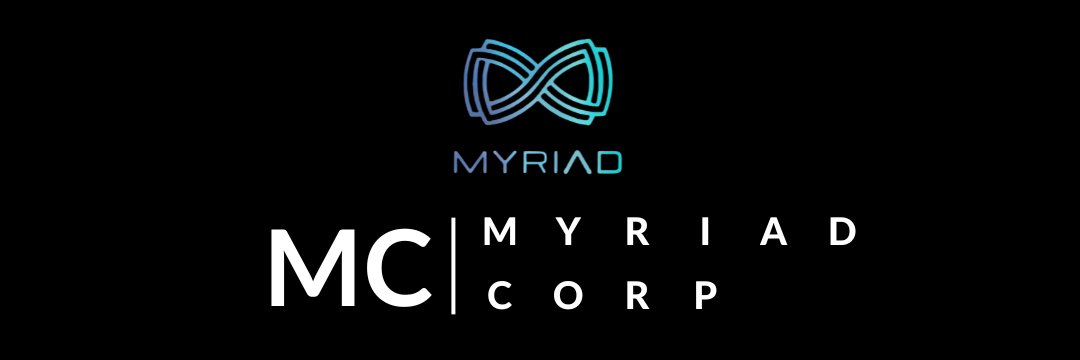 MYRIAD Corporation's banner