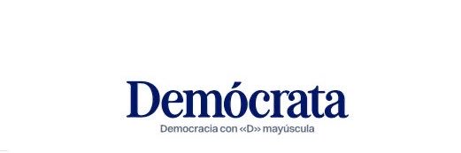 demócrata's banner
