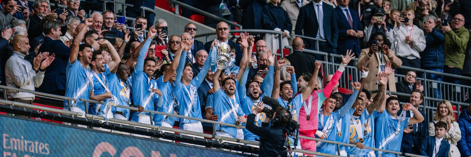 Manchester City's banner