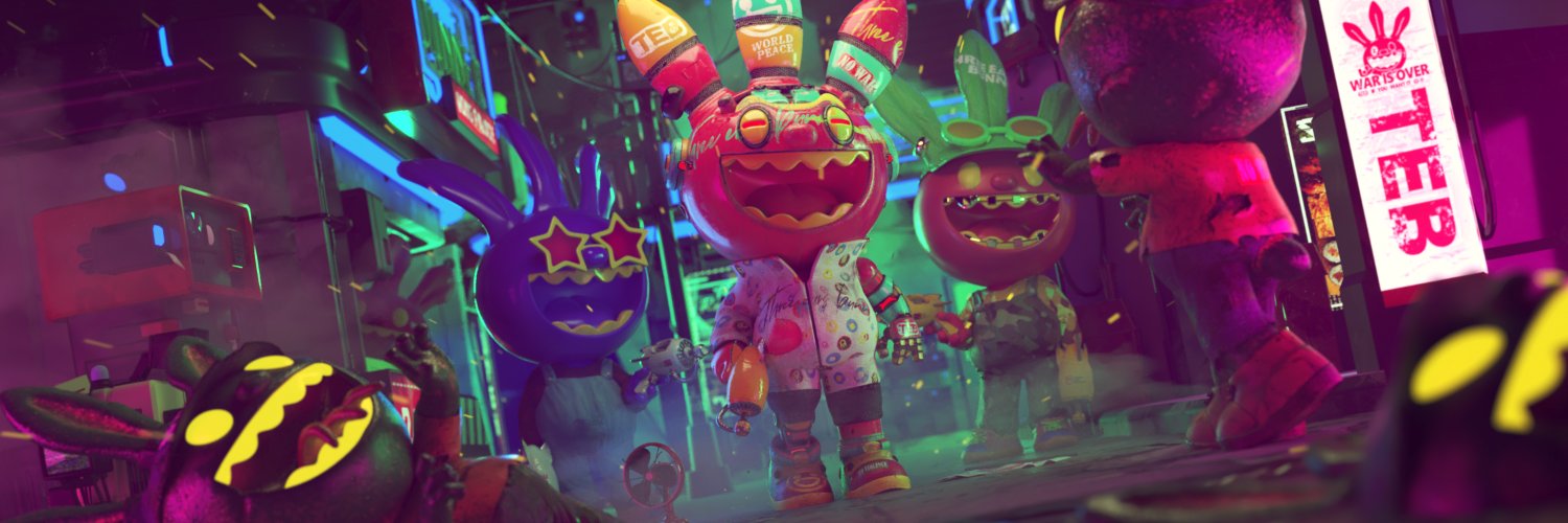 Three Ears Bunny's banner