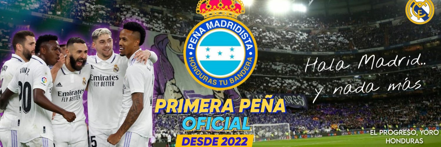 Peña Madridista Honduras Tu Bandera's banner