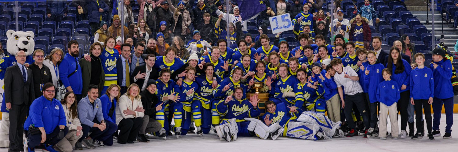 Alaska Hockey's banner
