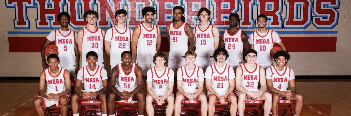MesaCC Men's Basketball's banner