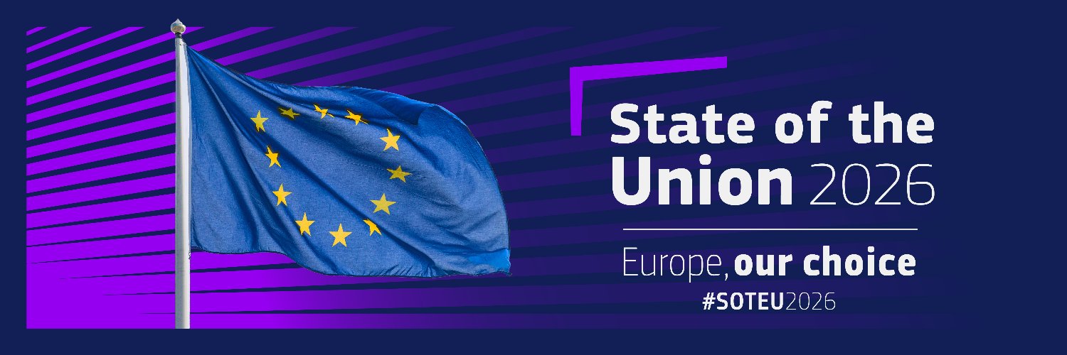 European Commission's banner