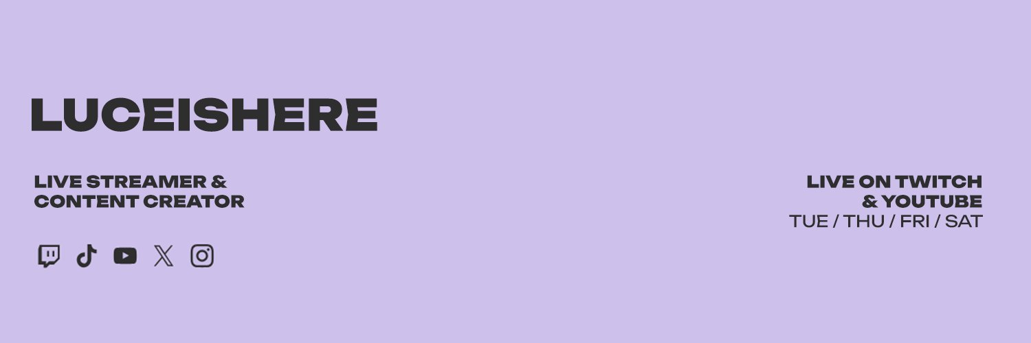 LuceIsHere's banner