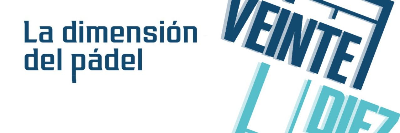 VeinteDiez - PADEL's banner