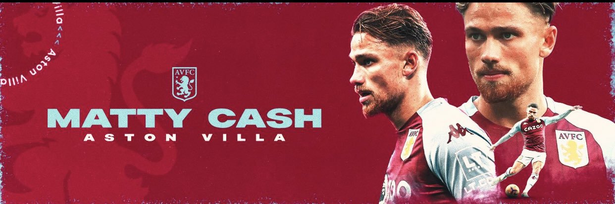 Matty Cash's banner