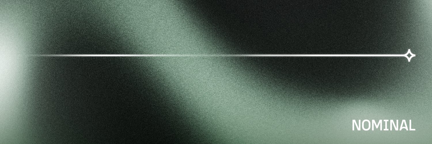 Nominal's banner