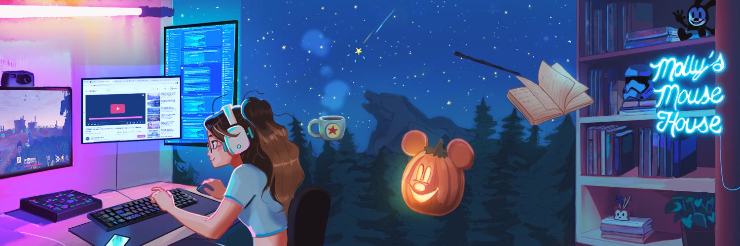 Mally Mouse's banner