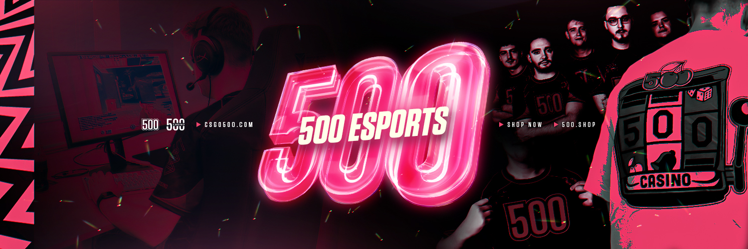 500's banner
