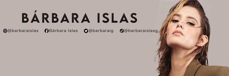 Bárbara Islas's banner